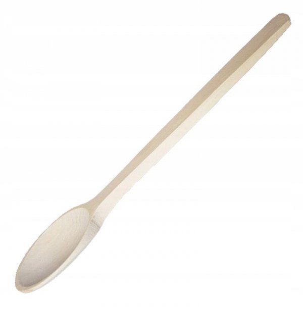 Łyżka Warszawska Łycha Kuchenna Kopyść Drewniana Bukowa 32 cm EKOLOGICZNA