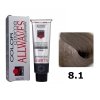 ALLWAVES FARBA DO WŁOSÓW 100ML 8.1 JASNY POPIELATY BLOND