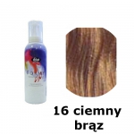 LISAP FOAMY UP PIANKA KOLORYZUJĄCA WŁOSY 200 ML 16 CIEMNY BLOND