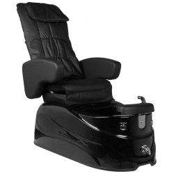 Fotel pedicure spa AS-122 czarny z funkcją masażu