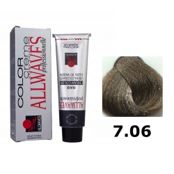 ALLWAVES FARBA DO WŁOSÓW 100ML 7.06 CIEPŁY ŚREDNI BLOND