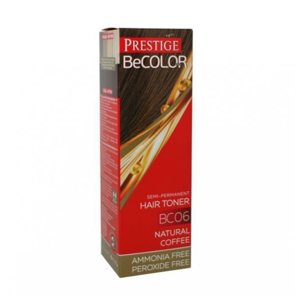 BECOLOR TONER FABRA DO WŁOSÓW NATURALNA KAWA 100ML BC06