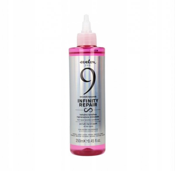EVELON PRO Odżywka Lamelarna do włosów INFINITY REPAIR 9 seconds 250ml