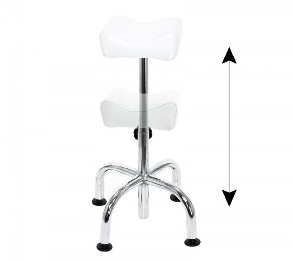 Podnóżek do pedicure AM-5012C biały