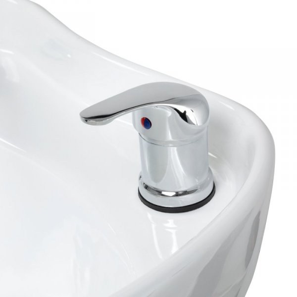 Myjnia fryzjerska Gabbiano Ankara brązowa