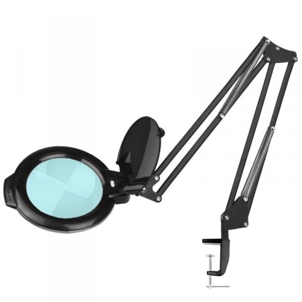 Lampa lupa led Glow Moonlight 8013/6&quot; black do blatu