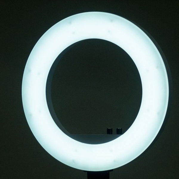 Lampa pierścieniowa ring light 18&quot;&quot; 48w led biała + statyw