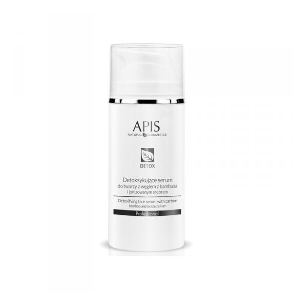 Apis detoksykujące serum do twarzy z węglem z bambusa i jonizowanym srebrem 100 ml