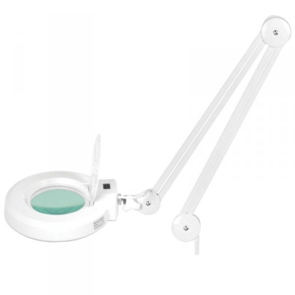Fotel kosmetyczny 202 Basic + stolik kosmetyczny 1040 + lampa lupa led S5