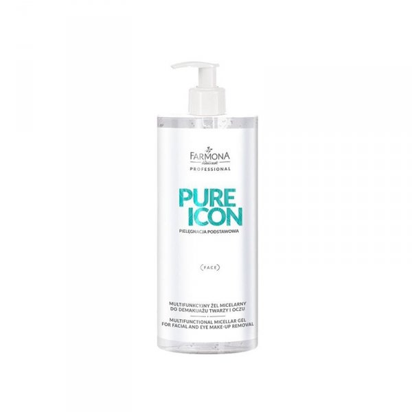 Farmona pure icon multifunkcyjny żel miceralny do demakijażu twarzy i oczu 500 ml
