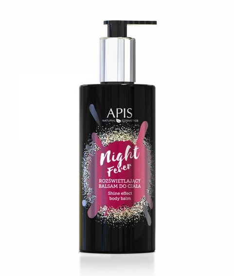 Apis night fever rozświetlający balsam do ciała, 300 ml