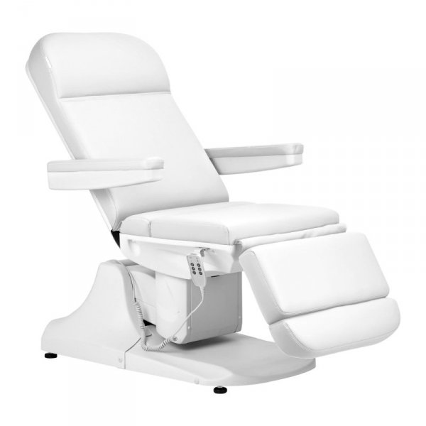 Fotel kosmetyczny elektr. Azzurro 891 biały