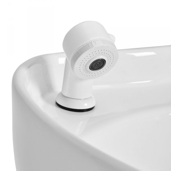 Myjnia fryzjerska Gabbiano Porto biało-czarna