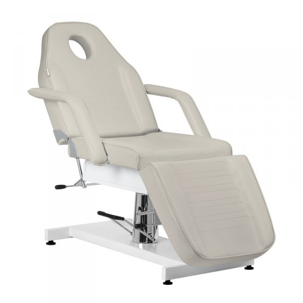 Fotel kosmetyczny hydrauliczny Sillon v2 210 beżowy