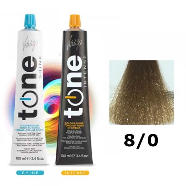 VITALITYS TONE FARBA DO WŁOSÓW 100ML 8/0