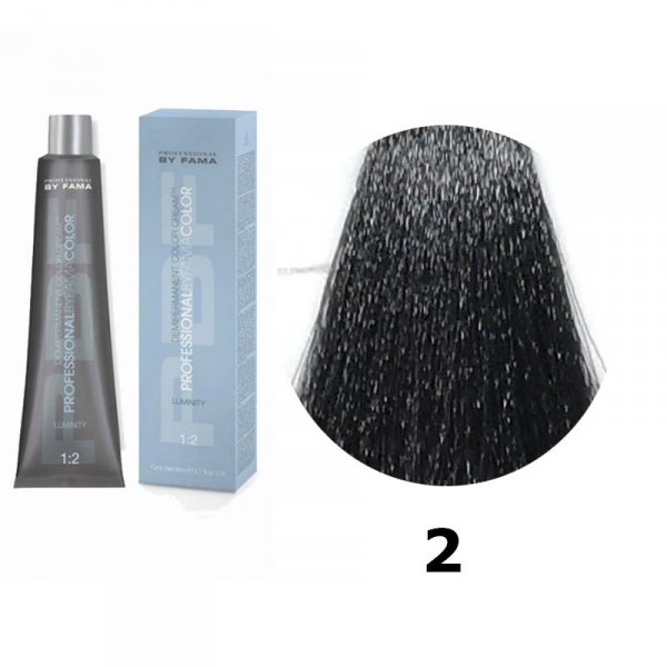 BY FAMA LUMINITY FARBA BEZ AMONIAKU 80ML 2 BRĄZ