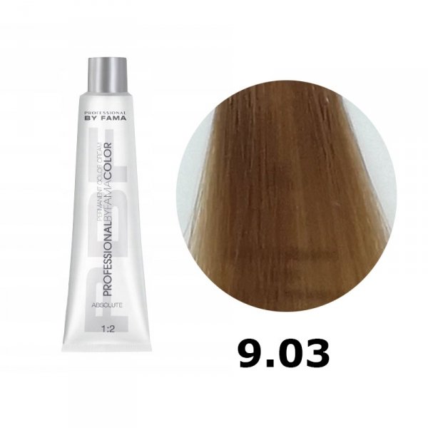 BY FAMA COLOR FARBA DO WŁOSÓW 80ML 9.03