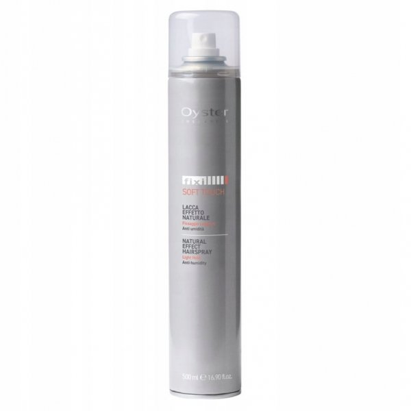 OYSTER Lakier do włosów FIXI SOFT TOUCH Light Hold Lekki 500ml