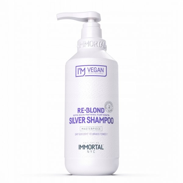 IMMORTAL Szampon do włosów blond RE-BLOND SILVER 500ml