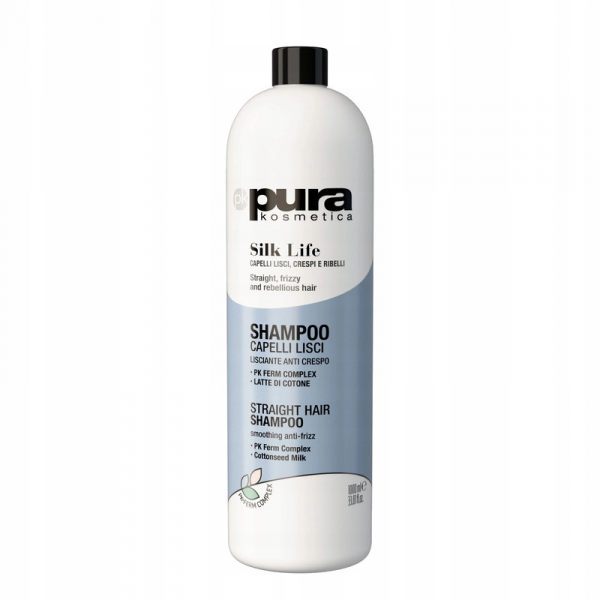 Pura Silk Life szampon wygładzający włosy 1l