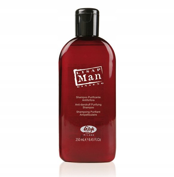 Lisap Man szampon do włosów przeciwłupieżowy 250ml