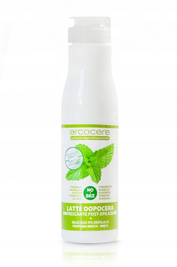 ARCOCERE MIĘTOWE MLECZKO PO DEPILACJI 150ML