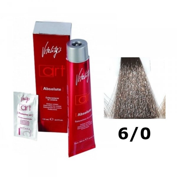 VITALITYS ART ABSOLUTE FARBA DO WŁOSÓW 100ML 6/0 CIEMNY BLOND