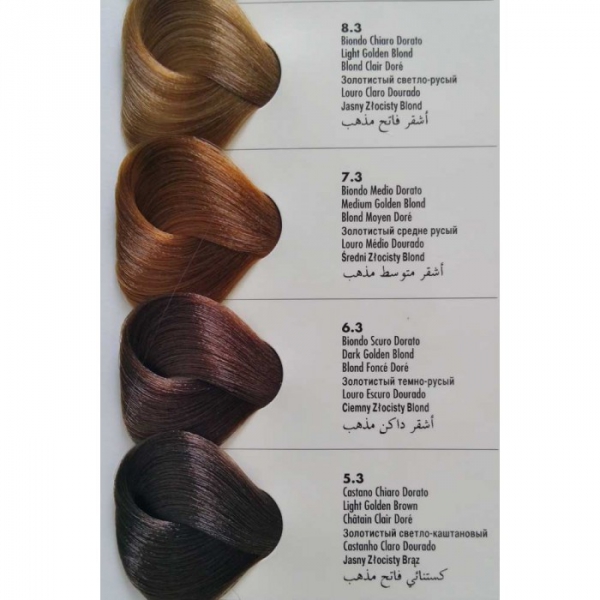ALLWAVES FARBA DO WŁOSÓW 100ML 6.32 HERBATA