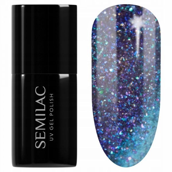 SEMILAC LAKIER HYBRYDOWY 826 VIRTUAL BLUE 7ML