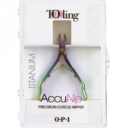OPI Titanium AccuNip Precision Cuticle Nipper- Profesjonalne, tytanowe cążki do skórek