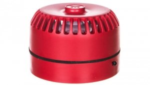 Sygnalizator akustyczny ROLP 9-28VDC 102dB czerwony płytki 32 tony CNBOP ROLP/SV/R/S 540501FULL-0389X