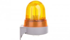 Sygnalizator akustyczno-optyczny żółty LED stałe 92dB 2,3kHz 24V AC/DC IP65 422.310.75