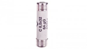 Wkładka bezpiecznikowa BiWtz cylindryczna 8x32mm 6A gG C 8532 L8532C06