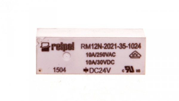 Przekaźniki miniaturowy 1Z 10A 24V DC PCB RM12N-2021-35-1024 2614967