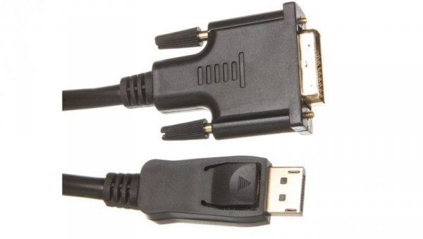 Kabel adapter DisplayPort 1.2 / DVI-D 3m czarny 51962