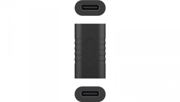 Adapter USB 3.0 Superspeed USB-C - USB-C czarny 45401
