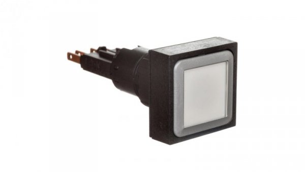 Napęd przycisku biały z podświetleniem z samopowrotem Q25LT-WS 086262