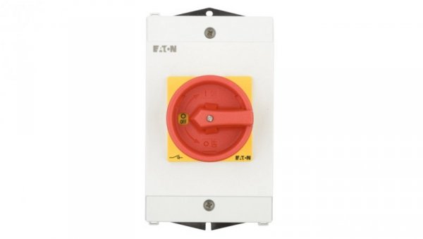 Łącznik krzywkowy 0-1 3P 25A w obudowie P1-25/I2/SVB 207293