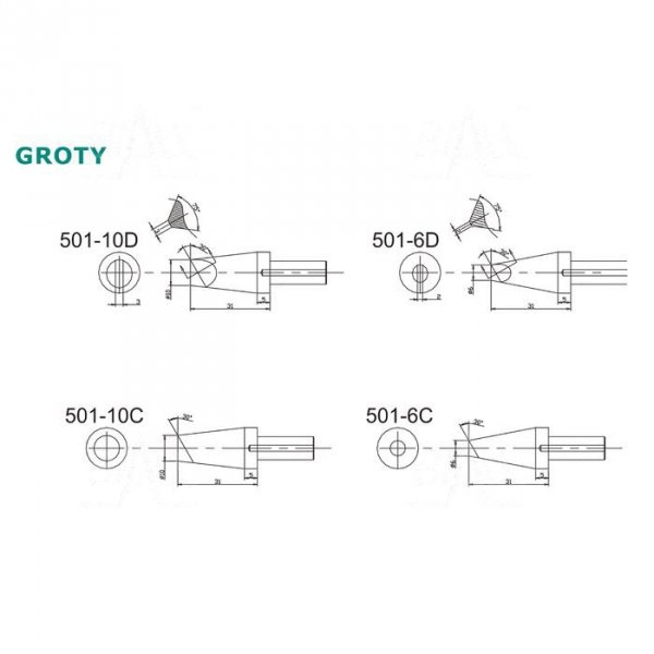 Grot Q501-10C do QUICK206D