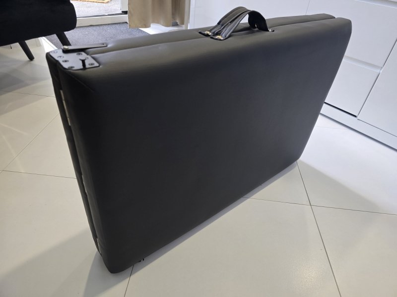 ŁÓŻKO Z MIEJSCEM NA NOGI KOSMETYCZNE DO STYLIZACJI RZĘS - CZARNE I-COUCOU  OUTLET