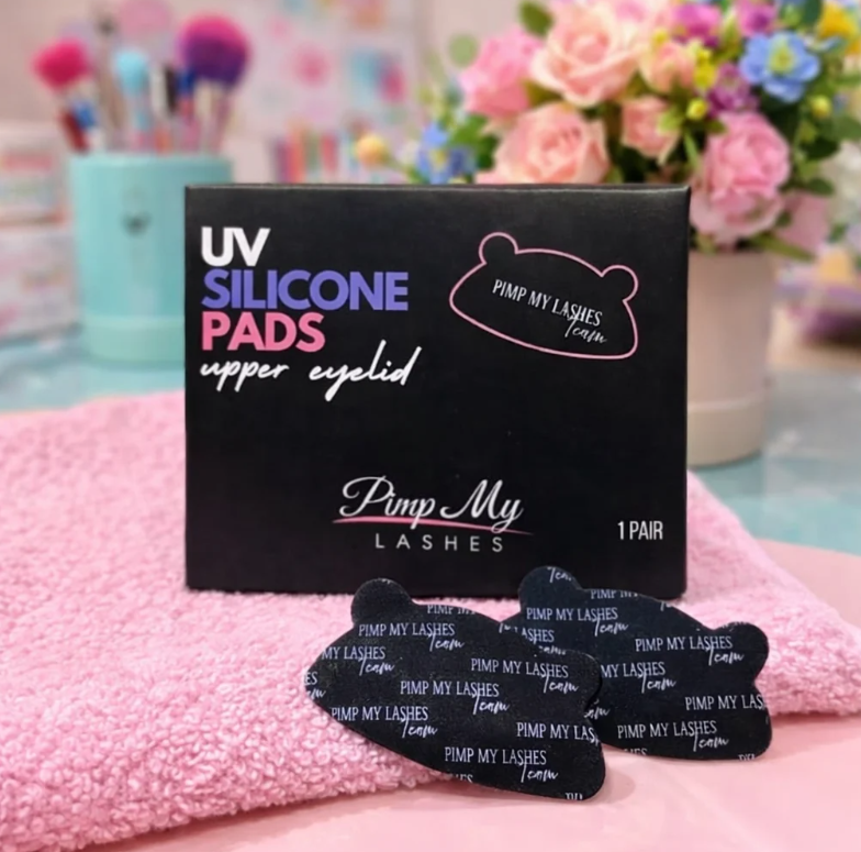 Wielorazowe Silikonowe Płatki na powiekę górną UV Pimp My Lashes 1 para