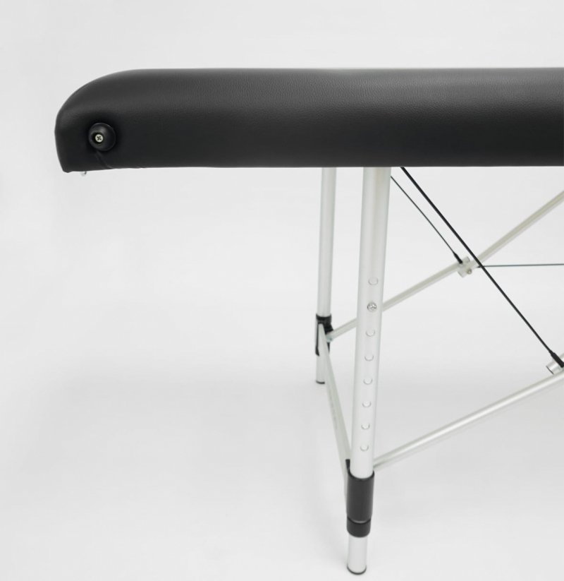 Łóżko kosmetyczne do stylizacji rzęs SPACE 70 cm - CZARNE