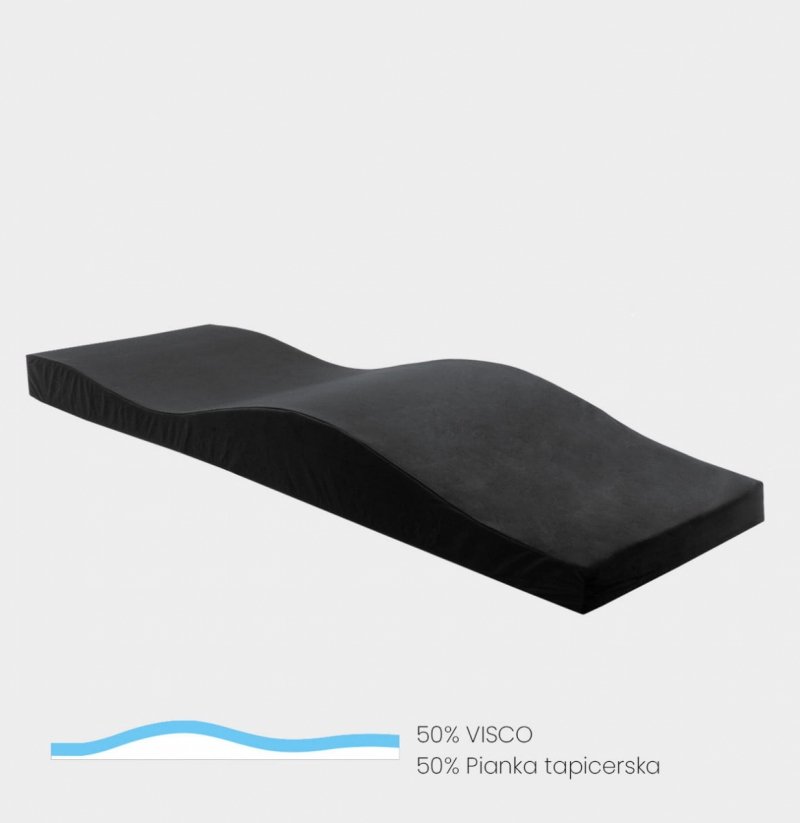 Materac anatomiczny BASIC CLOUD 60 cm kosmetyczny do przedłużania rzęs I-COUCOU