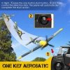 Samolot RC RC BF-109 z systemem stabilizacji Xpilot One Key Aerobatic Idealny dla początkujących 761-11 RTF