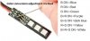 3-diodowa płytka z oświetleniem LED (12V 240mW, 7 kolorów)