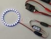 24-diodowa płytka z oświetleniem LED (5V, 7 kolorów) z kontrolerem oświetlenia
