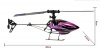 Helikopter 4ch WL TOYS V955 2,4GHz LCD USB