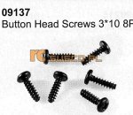 Button head screws 3*10 8P