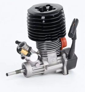 Silnik spalinowy o pojemności 4,6cm (.28) ABC slide carb z szarpanką