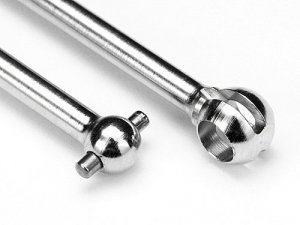 DRIVE SHAFT 6X40MM (SILVER/2PCS)